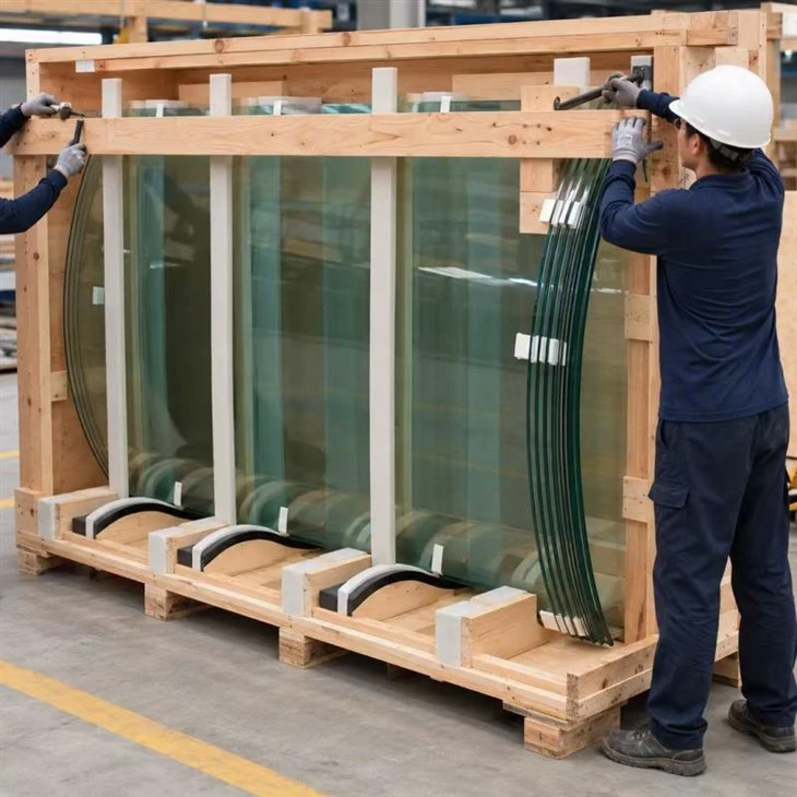 Curved Laminated Glass For Interiors