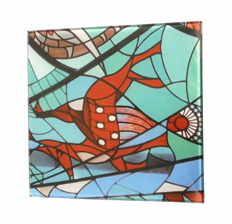 Silk Screen Glass